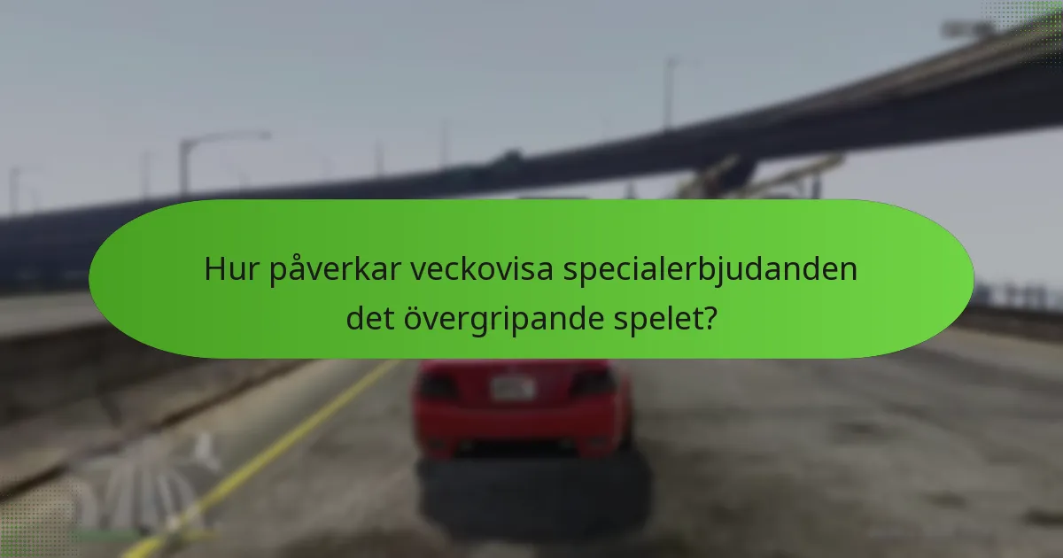 Hur jämför sig aktuella erbjudanden med tidigare veckor?