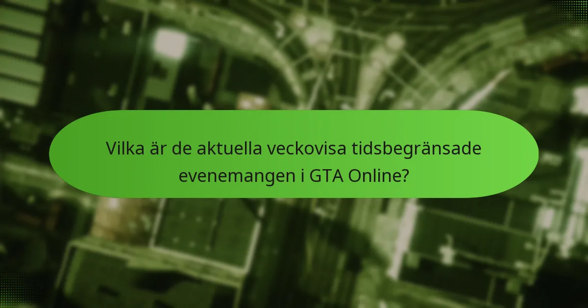 När återställs de veckovisa evenemangen och hur påverkar det spelarna?